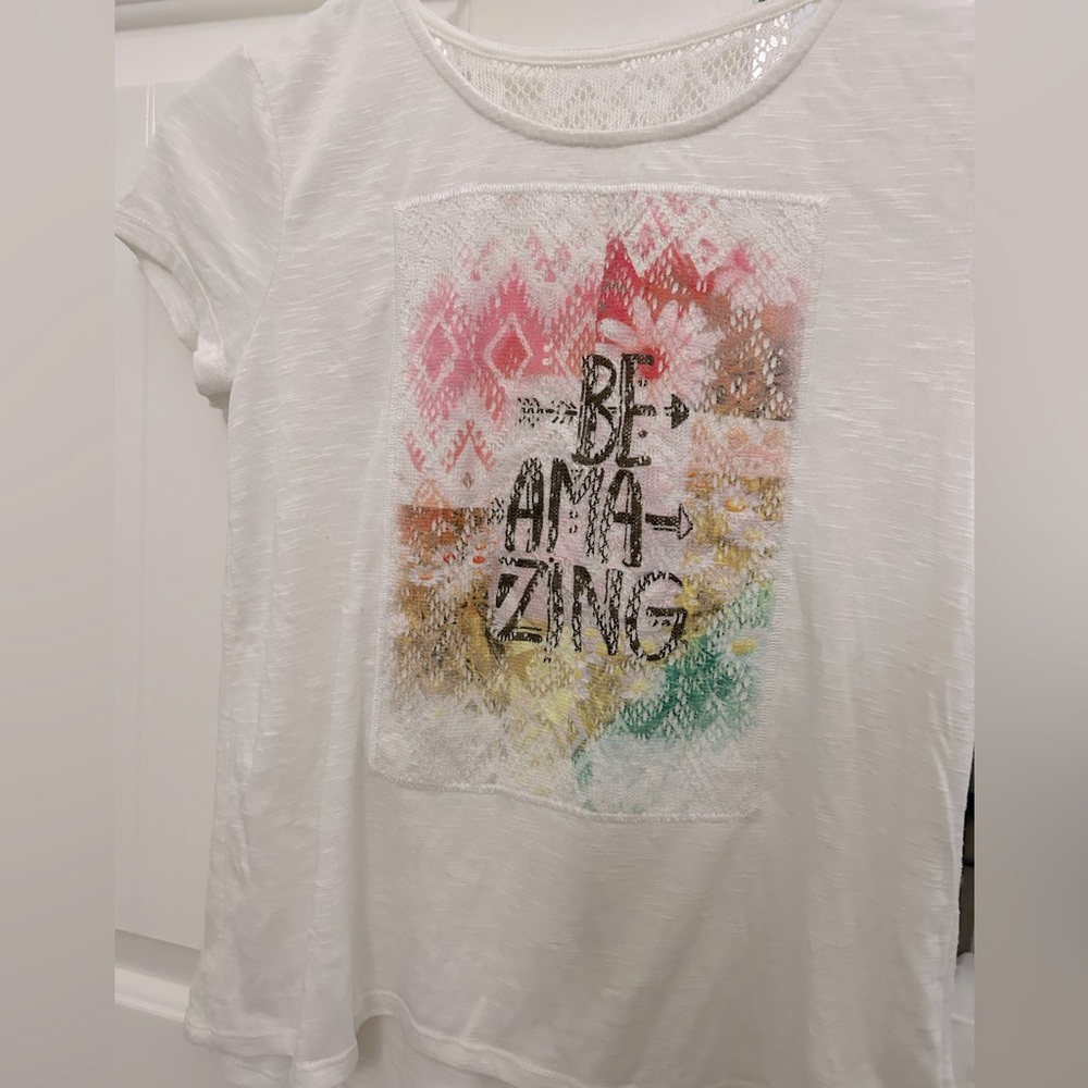 Mudd white color full design shirt